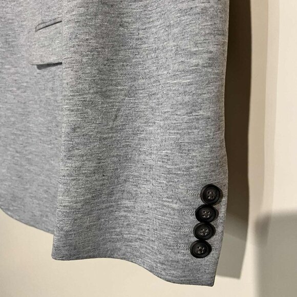 Topman Heather Gray Two-Piece Suit - 42R Jacket/34L Pants - Picture 5 of 13